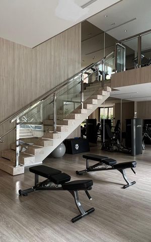 Studio à venda com 28m², 1 quarto e sem vaga Studio à venda com 28m², 1 quarto e sem vagaÁrea comum - Academia