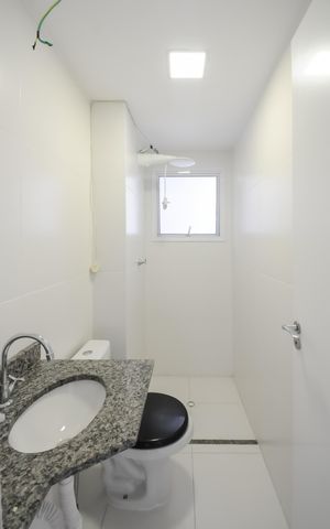 Apartamento para alugar com 48m², 2 quartos e 1 vagaBanheiro Social