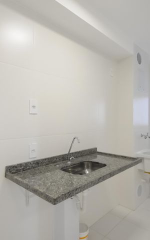 Apartamento para alugar com 48m², 2 quartos e 1 vagaCozinha e Área de Serviço