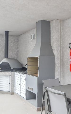 Apartamento para alugar com 48m², 2 quartos e 1 vaga Apartamento para alugar com 48m², 2 quartos e 1 vagaÁrea comum - Churrasqueira