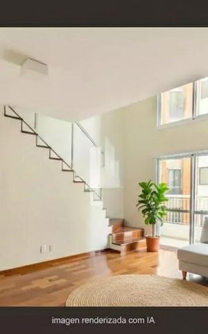 Apartamento à venda com 77m², 1 quarto e 1 vaga
