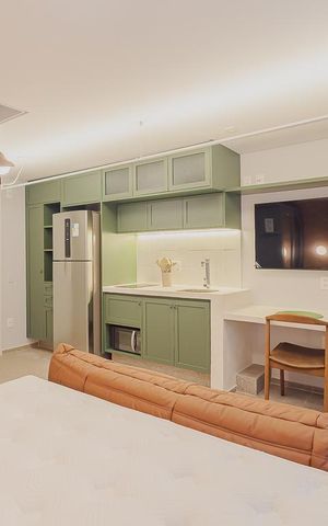 Studio à venda com 28m², 1 quarto e sem vagaStudio