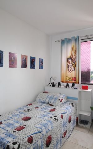 Apartamento à venda com 66m², 2 quartos e 1 vagaQuarto 2