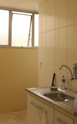 Apartamento para alugar com 48m², 1 quarto e sem vagaCozinha e Área de Serviço