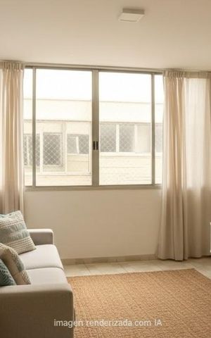 Apartamento para alugar com 48m², 1 quarto e sem vaga