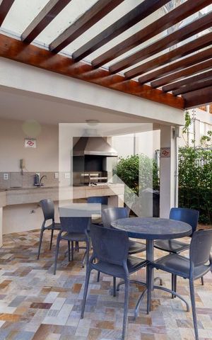 Apartamento para alugar com 35m², 1 quarto e sem vaga Apartamento para alugar com 35m², 1 quarto e sem vagaÁrea comum - Churrasqueira
