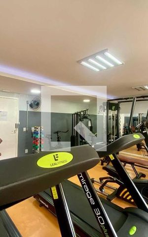 Apartamento para alugar com 35m², 1 quarto e sem vaga Apartamento para alugar com 35m², 1 quarto e sem vagaÁrea comum - Academia