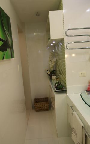 Apartamento à venda com 105m², 3 quartos e 1 vagaBanheiro da Suíte 1