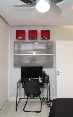 Apartamento à venda com 105m², 3 quartos e 1 vagaQuarto 2
