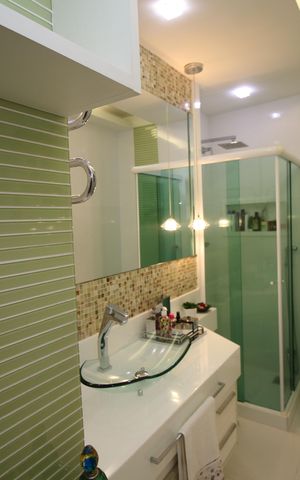 Apartamento à venda com 105m², 3 quartos e 1 vagaBanheiro da Suíte 1