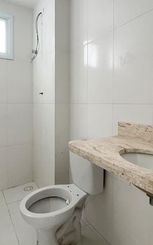 Apartamento à venda com 62m², 2 quartos e 1 vaga Apartamento à venda com 62m², 2 quartos e 1 vagaBanheiro Social