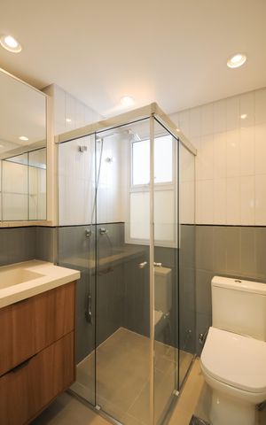 Apartamento à venda com 130m², 3 quartos e 2 vagasBanheiro da Suíte 2