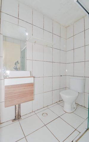 Apartamento para alugar com 47m², 2 quartos e 1 vagaBanheiro