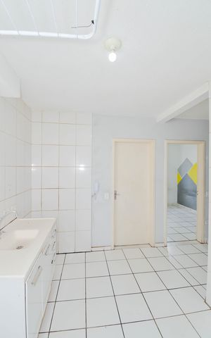 Apartamento para alugar com 47m², 2 quartos e 1 vagaCozinha e Área de Serviço