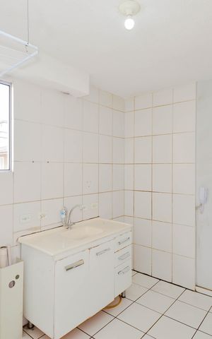 Apartamento para alugar com 47m², 2 quartos e 1 vagaCozinha e Área de Serviço