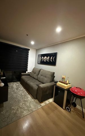 Apartamento à venda com 40m², 1 quarto e 1 vaga Apartamento à venda com 40m², 1 quarto e 1 vagaSala