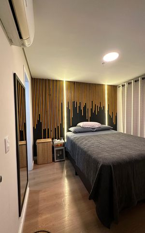Apartamento à venda com 40m², 1 quarto e 1 vaga Apartamento à venda com 40m², 1 quarto e 1 vagaQuarto