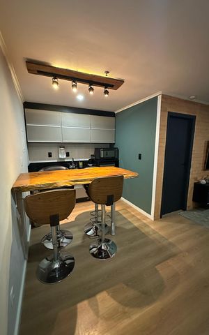 Apartamento à venda com 40m², 1 quarto e 1 vaga Apartamento à venda com 40m², 1 quarto e 1 vagaCozinha