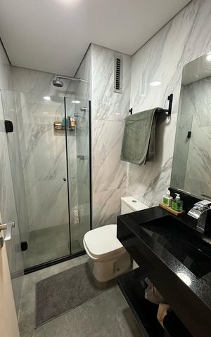 Apartamento à venda com 40m², 1 quarto e 1 vaga Apartamento à venda com 40m², 1 quarto e 1 vagaBanheiro