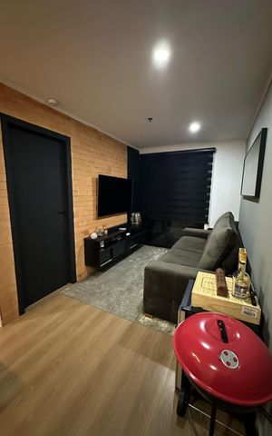 Apartamento à venda com 40m², 1 quarto e 1 vaga Apartamento à venda com 40m², 1 quarto e 1 vagaSala