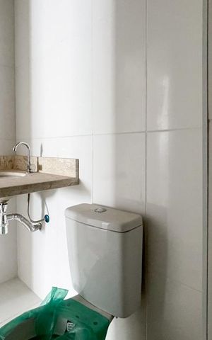 Apartamento à venda com 62m², 2 quartos e 1 vaga Apartamento à venda com 62m², 2 quartos e 1 vagaBanheiro Social