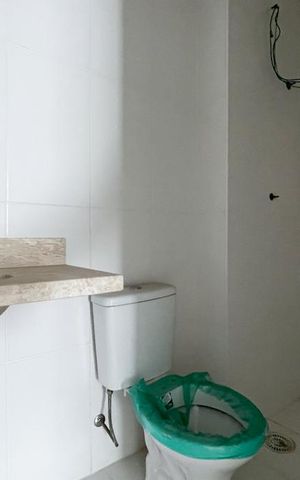 Apartamento à venda com 62m², 2 quartos e 1 vaga Apartamento à venda com 62m², 2 quartos e 1 vagaBanheiro Social