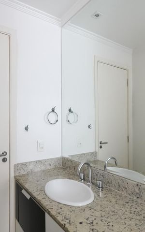 Apartamento à venda com 107m², 3 quartos e 2 vagasBanheiro Social