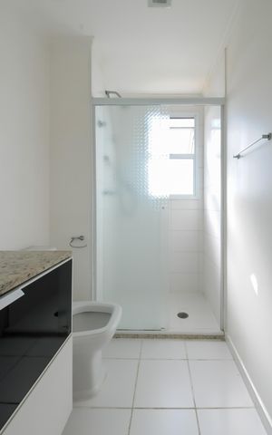 Apartamento à venda com 107m², 3 quartos e 2 vagasBanheiro da Suíte