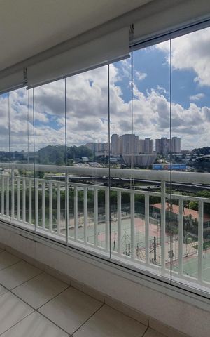 Apartamento à venda com 107m², 3 quartos e 2 vagasVaranda da Sala