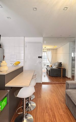 Apartamento à venda com 65m², 2 quartos e 1 vaga Apartamento à venda com 65m², 2 quartos e 1 vagaSala