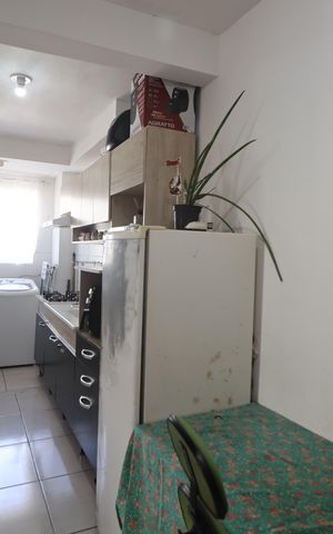 Apartamento à venda com 60m², 2 quartos e 1 vagaCozinha e Área de Serviço