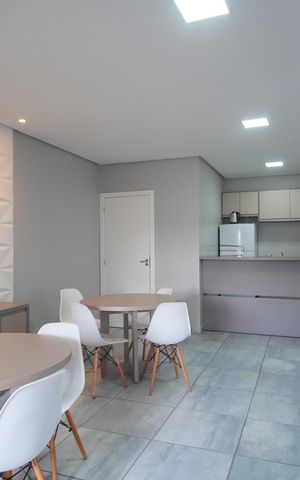Apartamento à venda com 54m², 2 quartos e 1 vagaÁrea comum - Salão de festas