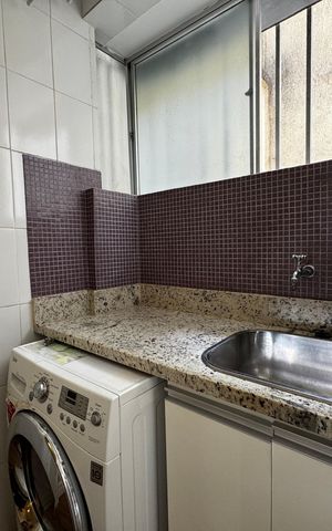 Apartamento à venda com 100m², 2 quartos e 1 vaga Apartamento à venda com 100m², 2 quartos e 1 vagaÁrea de serviço