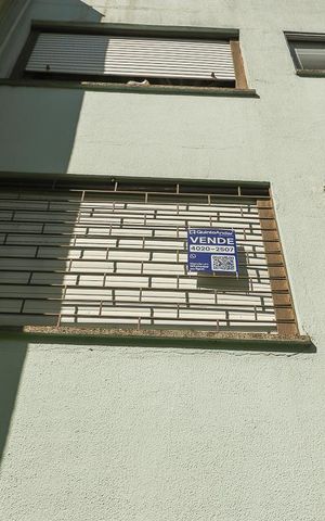 Apartamento à venda com 43m², 1 quarto e sem vagaFachada do bloco e placa