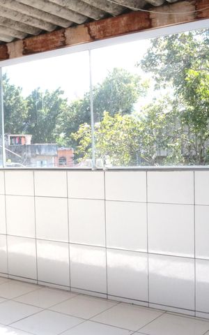 Casa para alugar com 50m², 2 quartos e 1 vagaÁrea de serviço