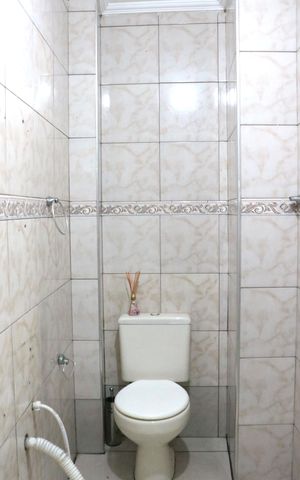 Casa para alugar com 50m², 2 quartos e 1 vagaBanheiro Suíte 
