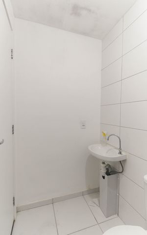 Apartamento para alugar com 49m², 2 quartos e sem vaga Apartamento para alugar com 49m², 2 quartos e sem vagaBanheiro