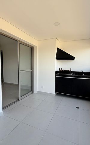 Apartamento para alugar com 51m², 1 quarto e 1 vaga Apartamento para alugar com 51m², 1 quarto e 1 vagaVaranda da Sala/Cozinha