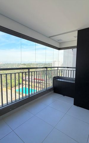 Apartamento para alugar com 51m², 1 quarto e 1 vaga Apartamento para alugar com 51m², 1 quarto e 1 vagaVaranda da Sala/Cozinha