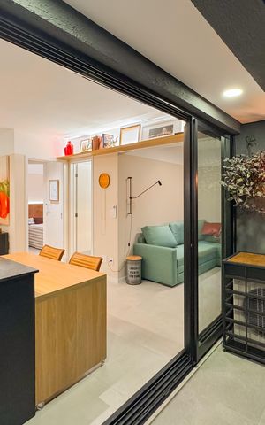 Apartamento à venda com 48m², 1 quarto e 1 vaga Apartamento à venda com 48m², 1 quarto e 1 vagaVaranda