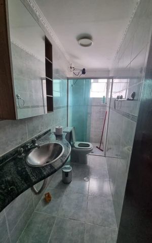 Apartamento à venda com 56m², 2 quartos e 1 vaga Apartamento à venda com 56m², 2 quartos e 1 vagaBanheiro