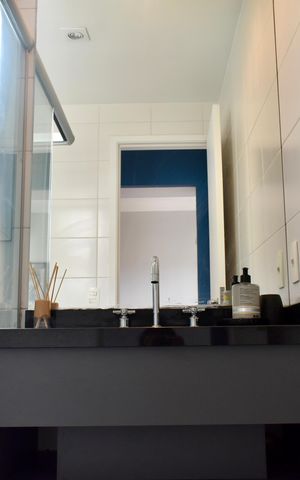 Apartamento à venda com 130m², 2 quartos e 2 vagasBanheiro Social