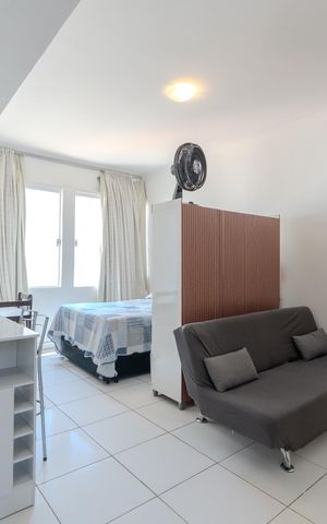 Apartamento para alugar com 46m², 1 quarto e sem vaga Apartamento para alugar com 46m², 1 quarto e sem vagaStudio