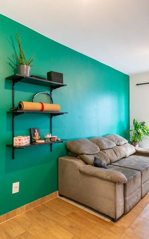Apartamento à venda com 50m², 1 quarto e 1 vaga Apartamento à venda com 50m², 1 quarto e 1 vagaSala