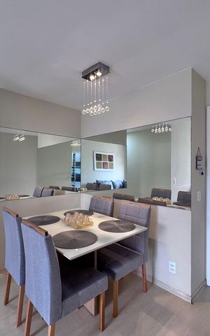 Apartamento para alugar com 65m², 2 quartos e 2 vagas Apartamento para alugar com 65m², 2 quartos e 2 vagasSala