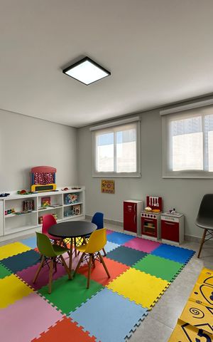 Apartamento à venda com 65m², 2 quartos e 1 vagaArea Comum - Brinquedoteca