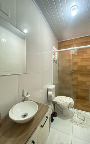 Casa à venda com 130m², 3 quartos e 3 vagas Casa à venda com 130m², 3 quartos e 3 vagasBanheiro Suite 2