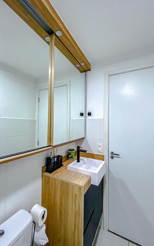 Apartamento à venda com 65m², 2 quartos e 1 vagaBanheiro da Suíte