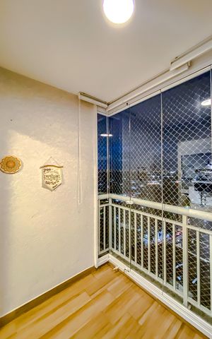 Apartamento à venda com 65m², 2 quartos e 1 vagaVaranda da Sala