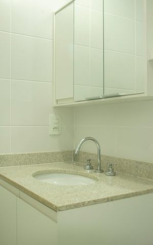 Apartamento à venda com 38m², 1 quarto e 1 vagaBanheiro
